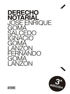 cover image of Derecho Notarial